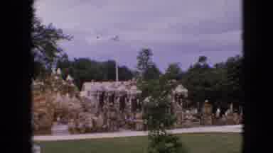 Iowa USA (1967): Man Approaching An Historic Building