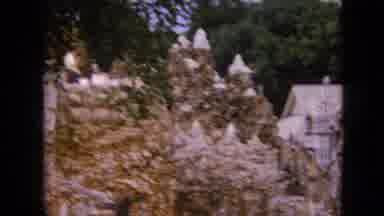 Iowa USA (1967): Landscape Of Trees And People