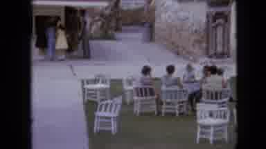 Iowa USA (1967): People Enjoy Get-Together In Open Area