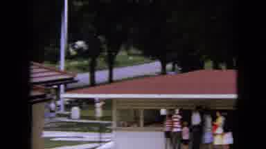 Iowa USA (1967): Family Of Four Goes To The The Park On Sundays For Quality Time