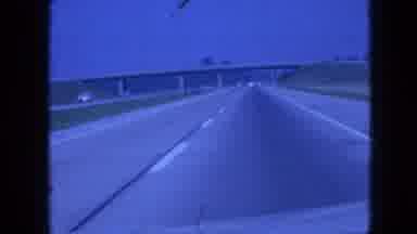Iowa USA (1967): Driving On Highway