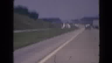 Iowa USA (1967): The Car Moving Faster Under The Bridge