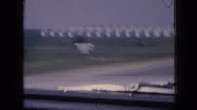 Iowa USA (1967): Driving Along Highway Observing Agricultural Infrastructure