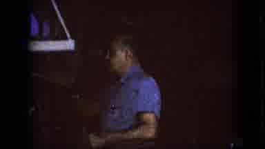 Iowa USA (1967): Old Man Working In Garage