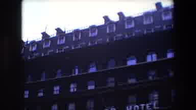 London England (1967): Panorama Of Windows On Historic Building