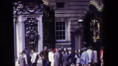 London England (1967): Gathering Outside The Gates