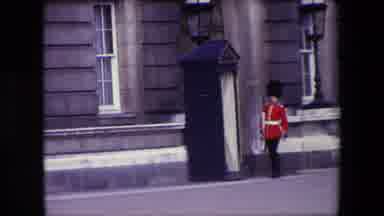London England (1967): Royal Guard Walking