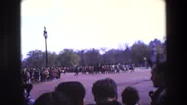 London England (1967): Queen's Guard Marching In Town