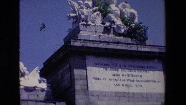 Madrid Spain (1967): A Memorial Or Tomb Dedicated To A Leader Or Famous Individual