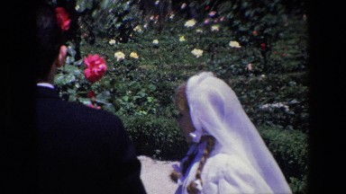 Madrid Spain (1967): Little Girls In Wedding Attire Being Photographed