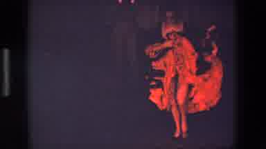 Palermo Italy (1967): Costumed Woman Performing The Flamingo Dance