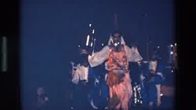 Palermo Italy (1967): A Woman In Hindu Garb Dancing On Stage