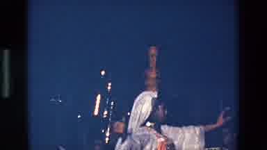 Palermo Italy (1967): A Woman Dancing With An Object On The Top Of Her Head