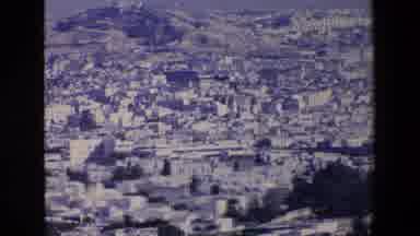 Palermo Italy (1967): Huge City On A Mountain By The Water