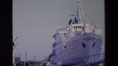Palermo Italy (1967): Record Of The Arrival Of An Army Ship At The Pier Being
