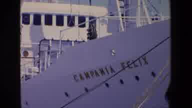 Palermo Italy (1967): Campania Felix Ship Welcome Notice