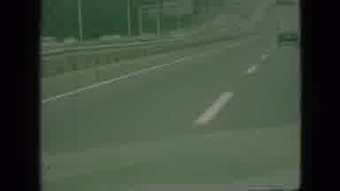 Branson Missouri USA (1968): Car Driving Down The Highway