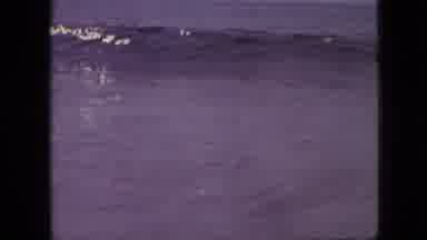 Branson Missouri USA (1968): Beach Waves Crashing At The Shore