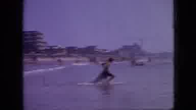 Branson Missouri USA (1968): Families And Friends Enjoying At Beach Swimsuits