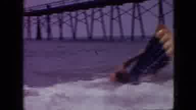 Branson Missouri USA (1968): Kids Playing In The Ocean