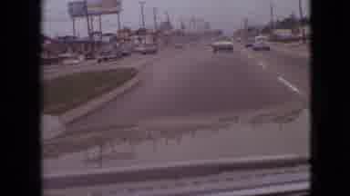 Branson Missouri USA (1968): Smooth Traffic In The 1970'S On A Comfortable