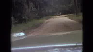 Branson Missouri USA (1968): Vehicle Driving On A Dirt Road