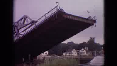 Branson Missouri USA (1968): A Drawbridge Lowers Back Down