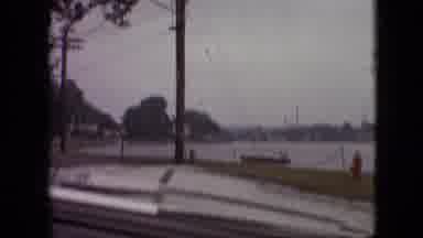 Branson Missouri USA (1968): Driving By A Neighborhood By A Lake