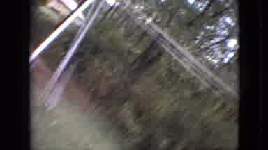 Branson Missouri USA (1968): Water Hose, Grass, Green, Backyard, Wires, Water,