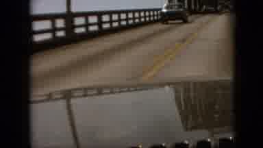 Branson Missouri USA-1968: Car Driving Vacation Rides