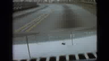 Branson Missouri USA (1968): Driver Point Of View Driving On Two-Way Road During