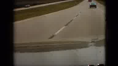 Branson Missouri USA (1968): People Are Driving On The Street Towards The Bridge