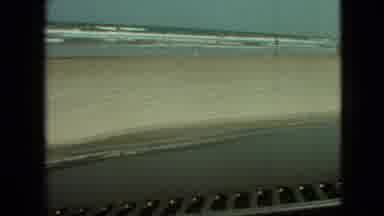 Branson Missouri USA (1968): Cruising On The Beach In Vehicle Watching Beachgoers