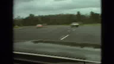 Branson Missouri USA (1968): On A Long Winding Road Passing Old Cars
