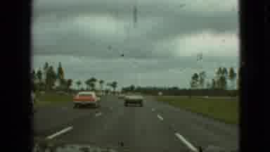 Branson Missouri USA (1968): Driving In Center Lane