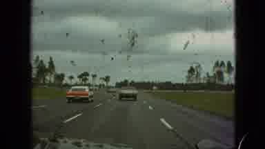 Branson Missouri USA (1968): Vintage Cars On Road
