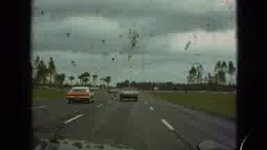 Branson Missouri USA (1968): Still Frame Of Highway Drive