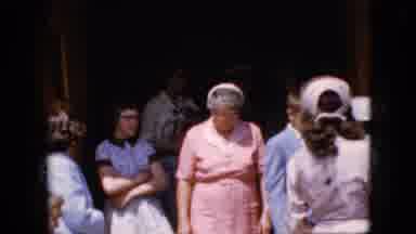 California USA (1969): Nurses Getting Off Work