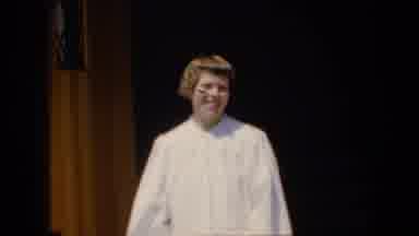 California USA (1969): Happy Girl In 1960s Smiles On Her Graduation Day