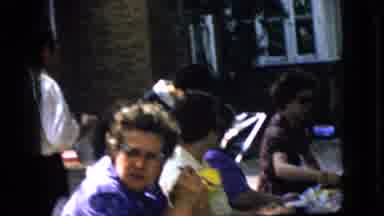 California USA (1969): White Women From Mid-1900'S Having Brunch Outside