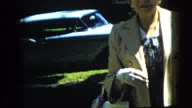 California USA (1969): Two Ladies In The Sunday Finest Having Their Pictures Taken