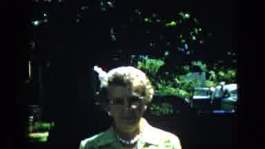 California USA (1969): Grandmother Says Hello