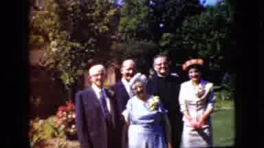 California USA (1969): Happy Family Posing At Event