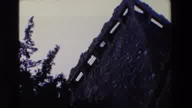 Ireland (1969): Looking Up At A Castle Wall