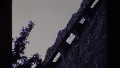 Ireland (1969): High And Ancient Building With Mount On Its Walls, And Trees Next