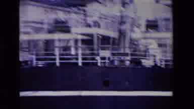 Ireland (1969): Old Steam Ship Docked At Port