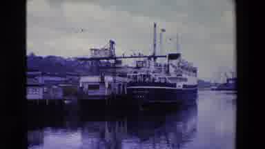 Ireland (1969): Fishing Vessels Sitting On A Quite Dock Near Boston Seaport