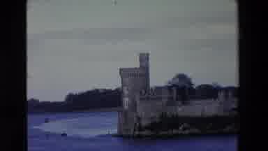Ireland (1969): A Castle On A River With A Yacht