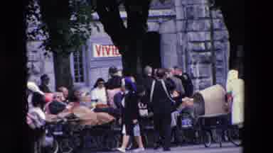 Loudes France (1969): An Event Of Some Sort,Lots Of People Being Carried In