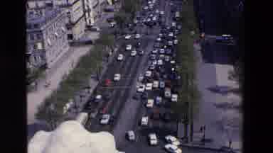 Loudes France (1969): Overview Of A Traffic Jam